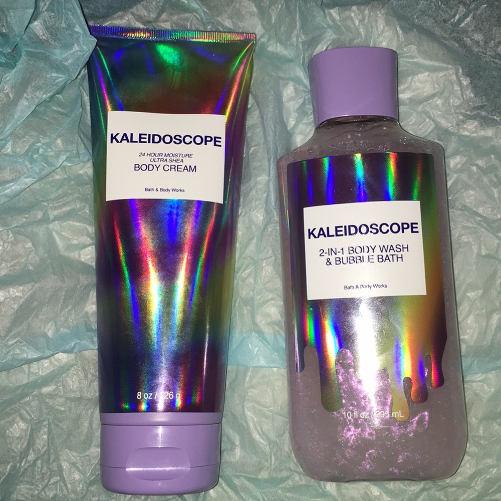 Bath&body work Kaleidoscope body cream & body wash